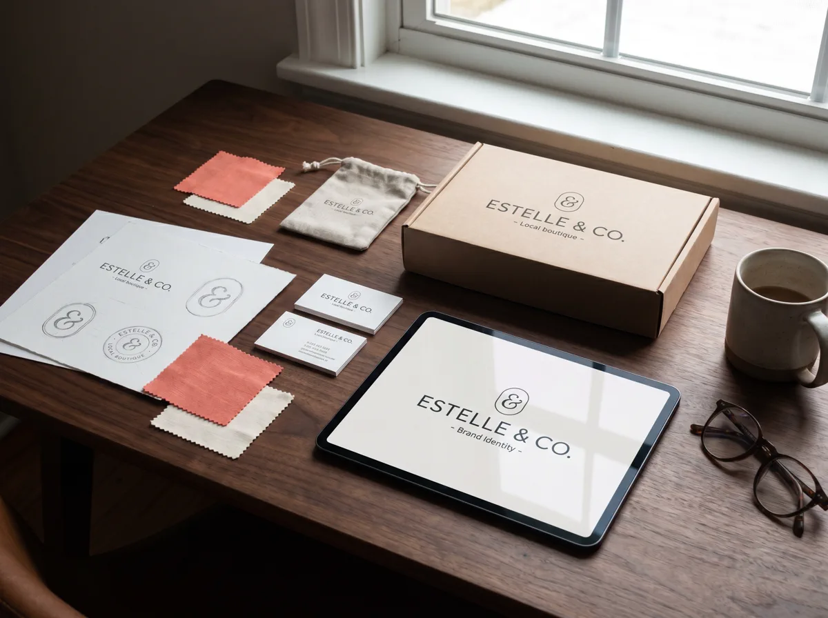 WebMaxess brand identity project